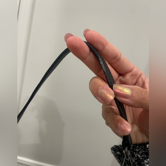 Authentic MCM Black Visetos Liz Shopper Tote Removable Pouch - Picture 5 of 11